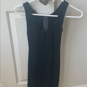 Bebe body con open back dress